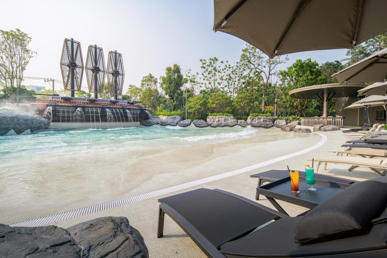 Grande Centre Point Space Pattaya Eksteriør billede The beach at the resort